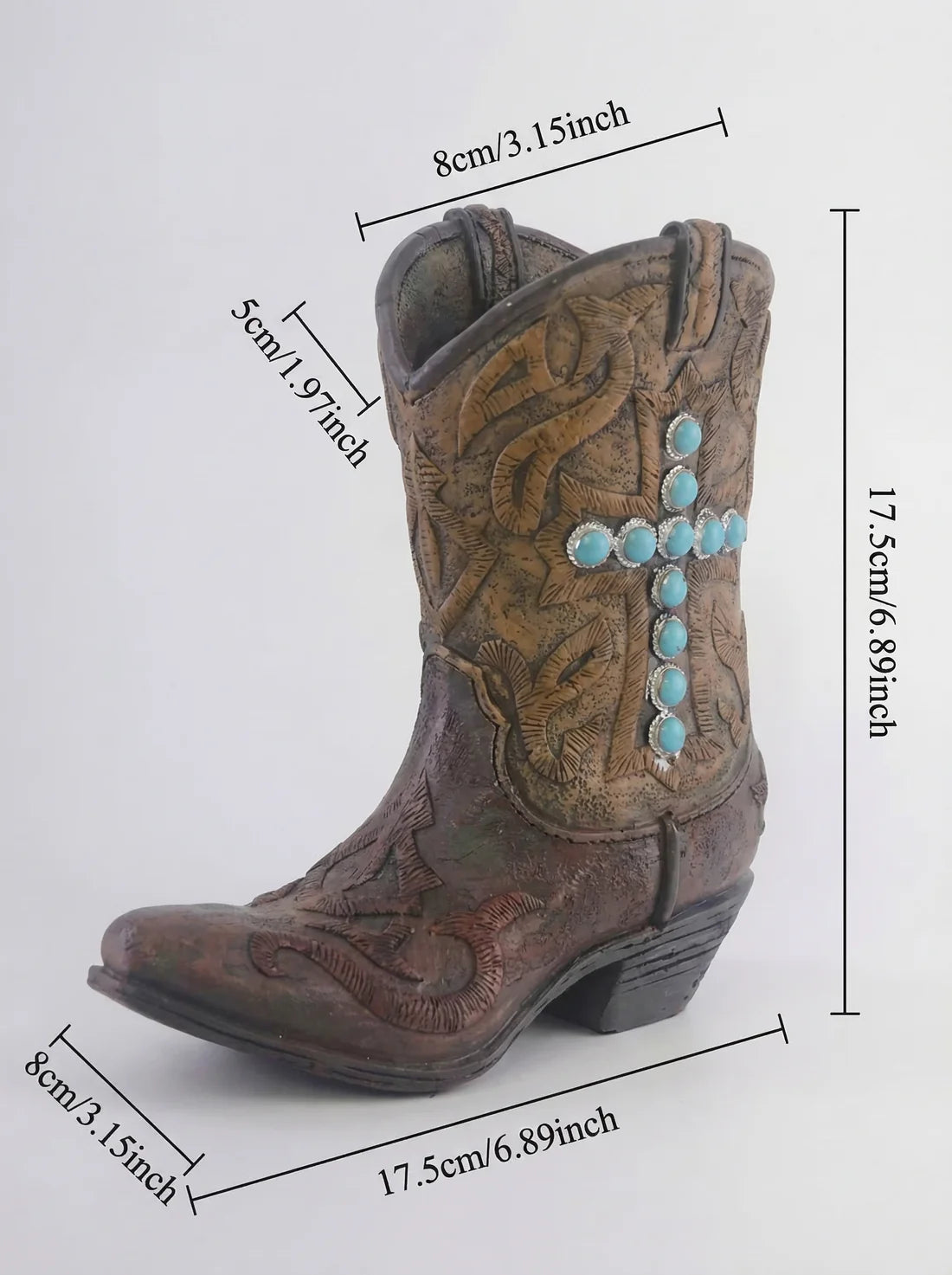 boot vases